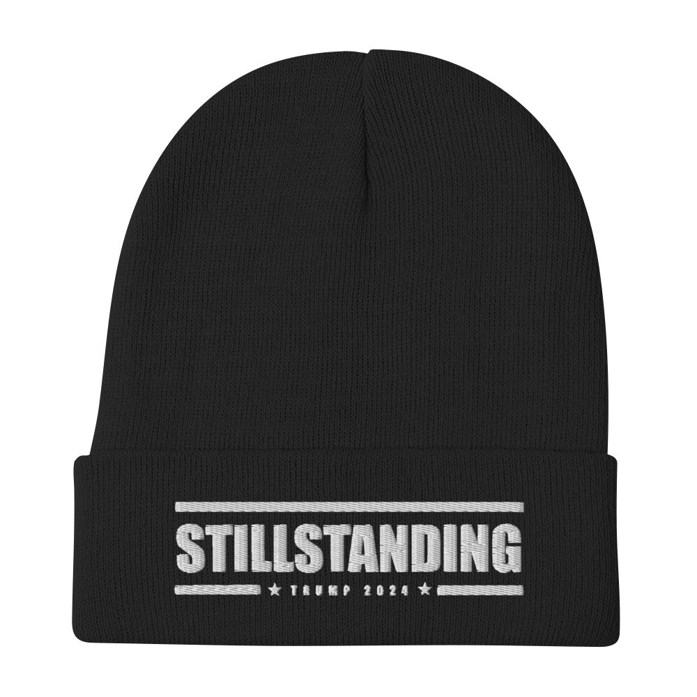 STILL STANDING Trump Beanie Hat - 3D Puff