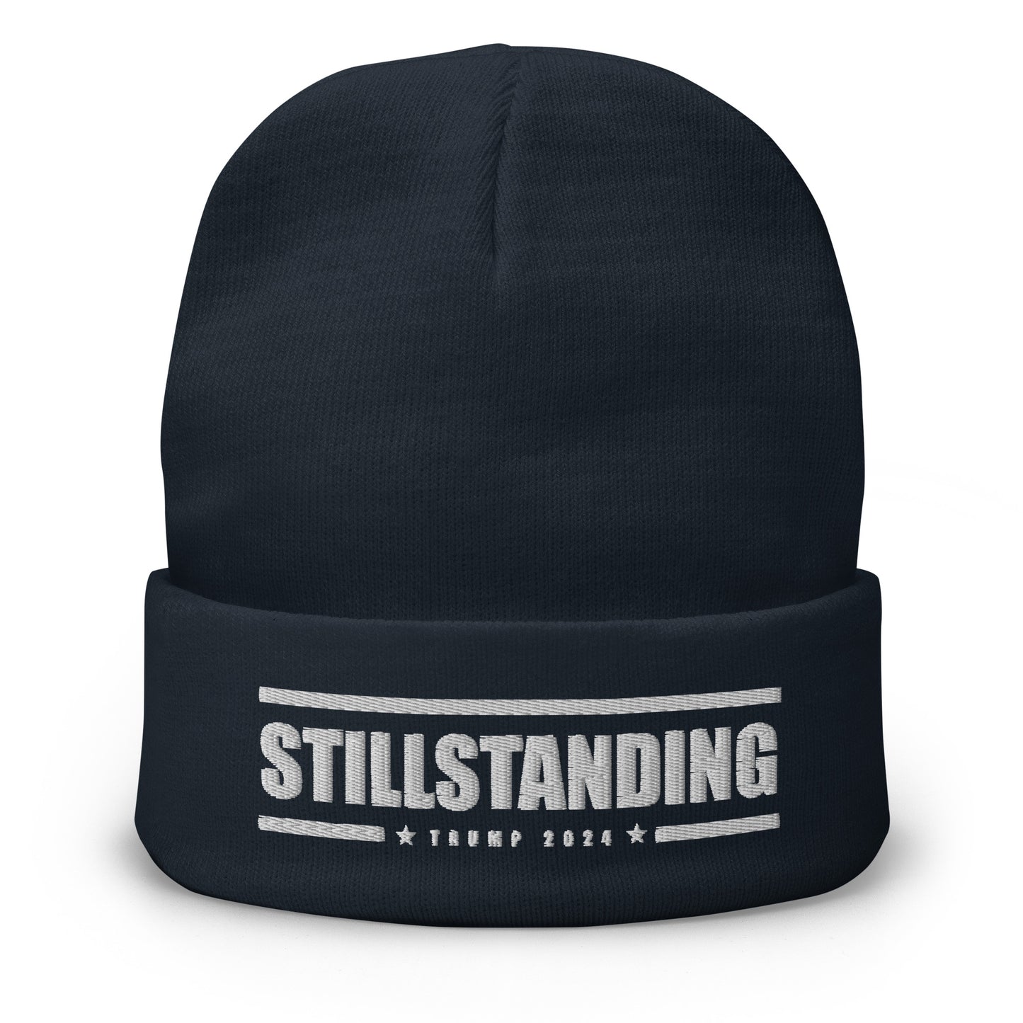 STILL STANDING Trump Beanie Hat - 3D Puff