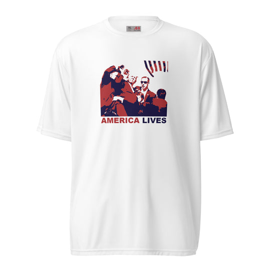 'SHOT AT' TRUMP T-Shirt (America Lives)